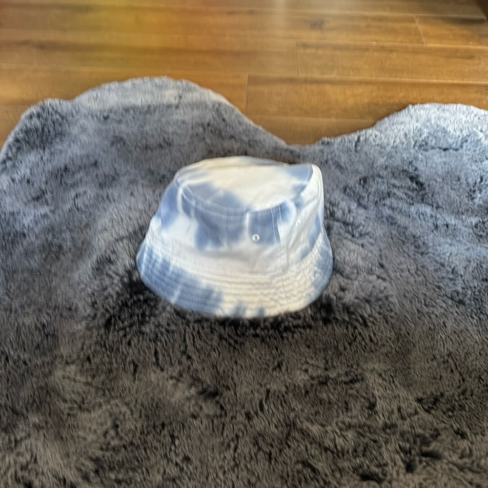 Cute blue bucket hat